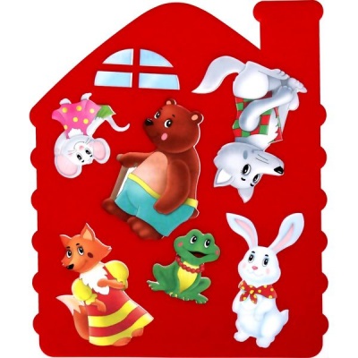 Трафарет-раскраска ТЕРЕМОК Акция!