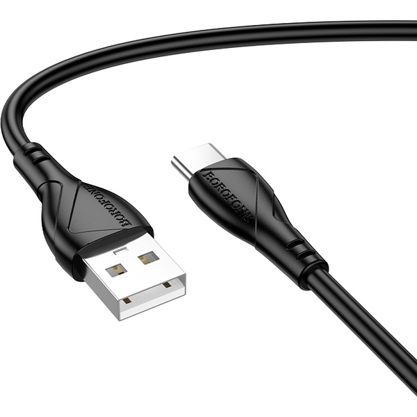 Кабель Borofone Type-C - Type-C 1.0м 60W белый