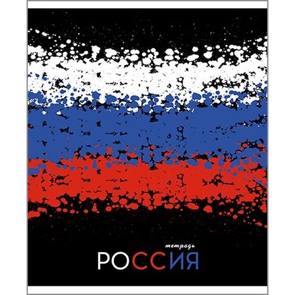 Тетрадь 48 л., клетка, 60 г/м2, обл. мел. картон, вд-лак, КТС-ПРО Россия Тетрадь 48 л., клетка, 60 г/м2, обл. мел. картон, вд-лак, КТС-ПРО Россия